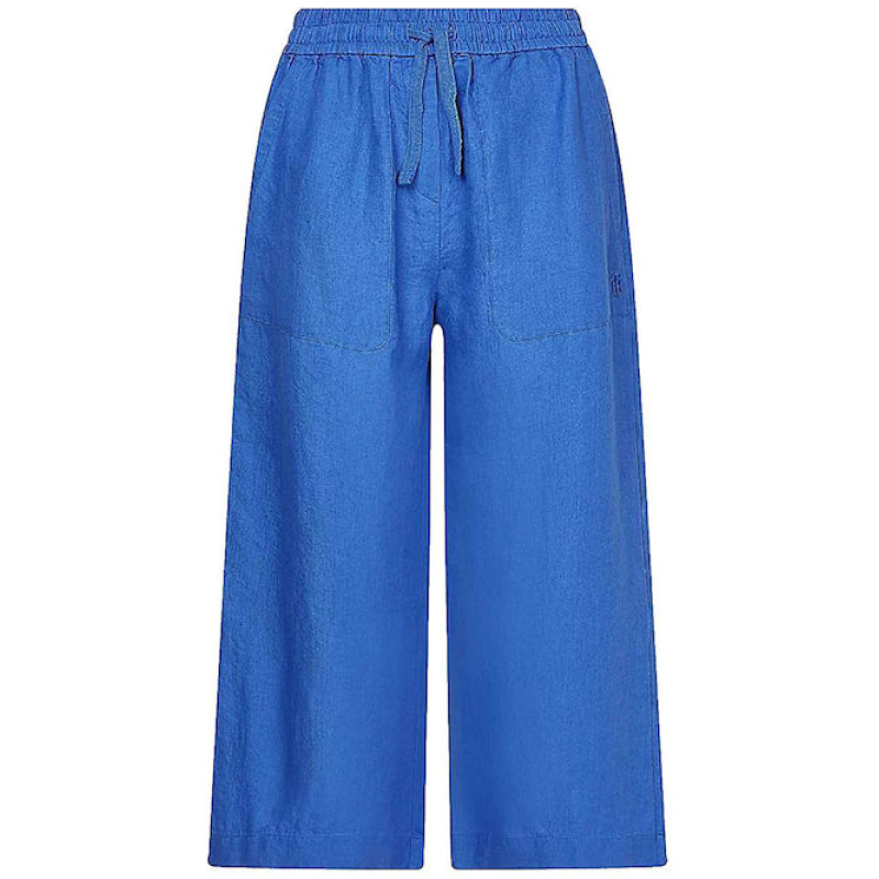 TOMMY HILFIGER LINENWIDE LEG CROP PANT
